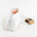 Trousse de Toilette en Coton Bio Blanc