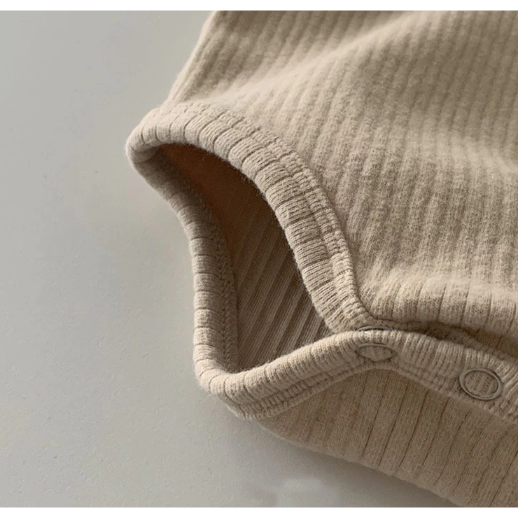 Body Bébé en Coton Bio – Col Boule