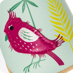 Chaussons bébé en cuir souple – Cardinal Tropical