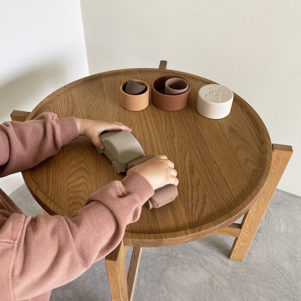 Lot de 2 voitures de jeu en silicone – Gry