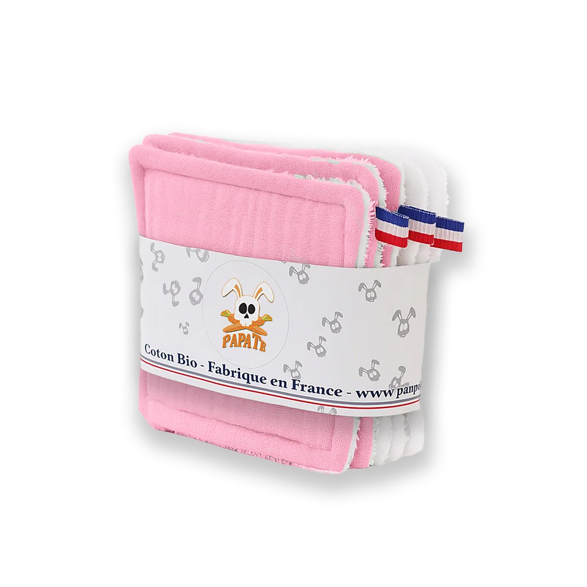 Lingettes Lavables en Coton Bio – Lot de 6