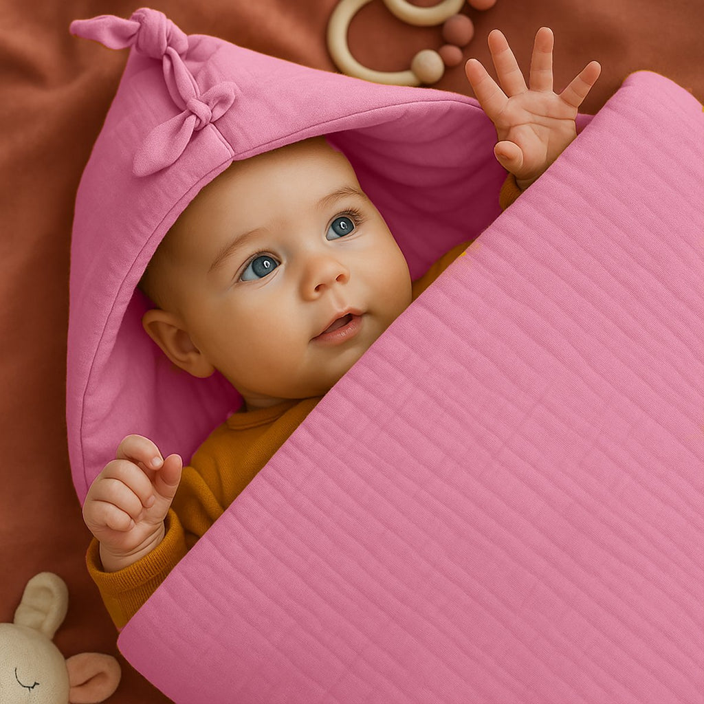 Nid d'Ange - Coton Bio Rose