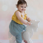 Sarouel en Chanvre Bio –  Era Blue