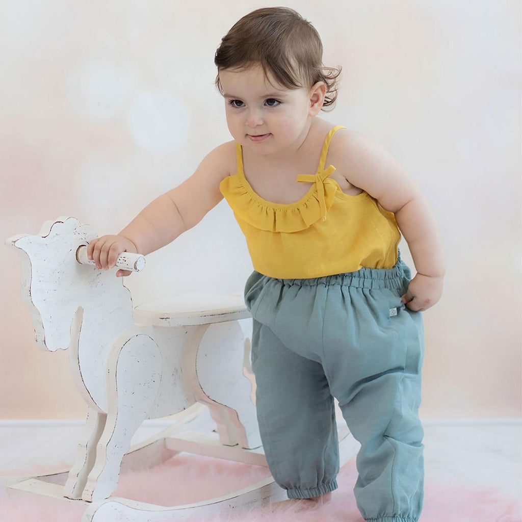 Sarouel en Chanvre Bio –  Era Blue