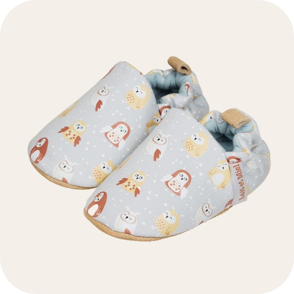 Chaussons bébé en coton – Moyen Duc