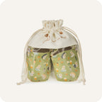 Chaussons bébé en coton – Petit-Gris