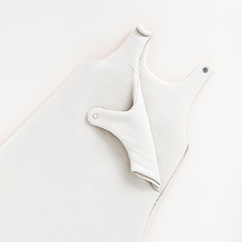 Gigoteuse Hiver en Coton Bio Blanc