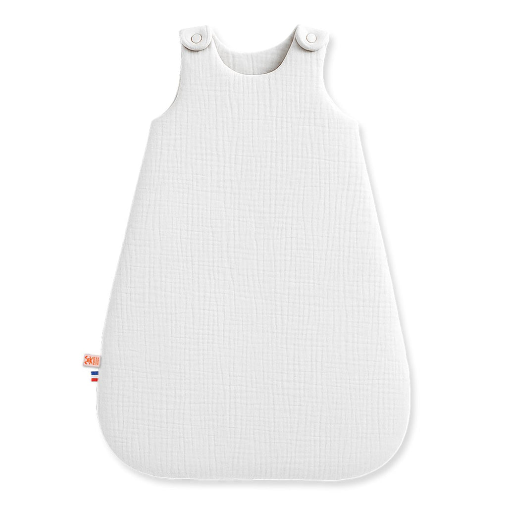 Gigoteuse Hiver en Coton Bio Blanc