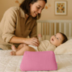 Trousse de Toilette en Coton Bio Rose