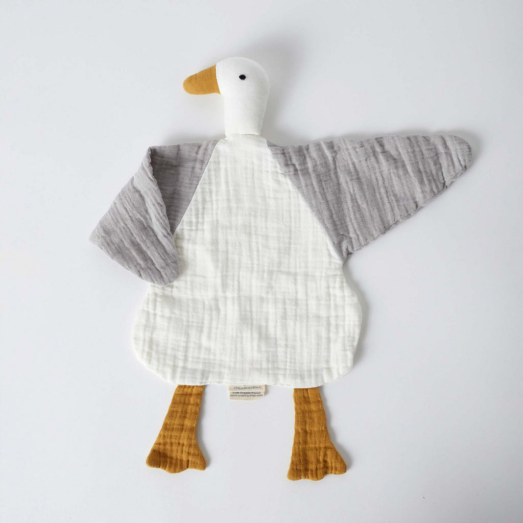 Doudou Canard en Mousseline Bio