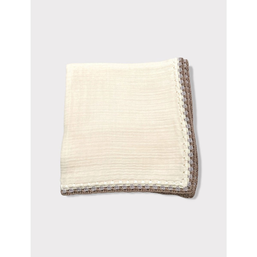 Couverture Mousseline CROCHET