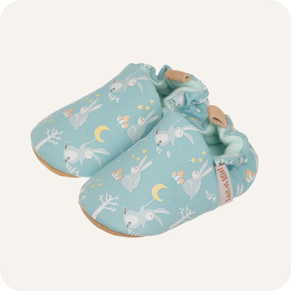 Chaussons bébé en coton – Lapin