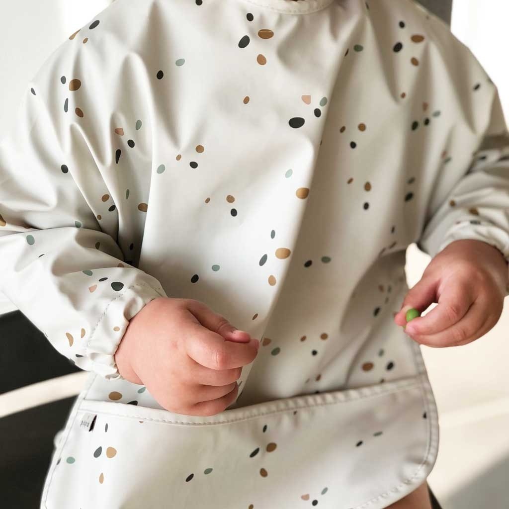 Bavoir Mija à manches longues