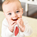 Anneau de Dentition en Coton Bio – Fraise