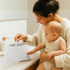 Trousse de Toilette en Coton Bio Blanc