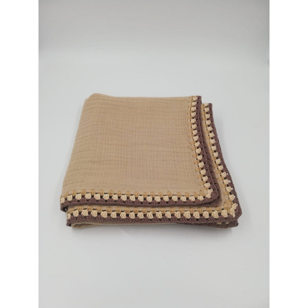 Couverture Mousseline CROCHET