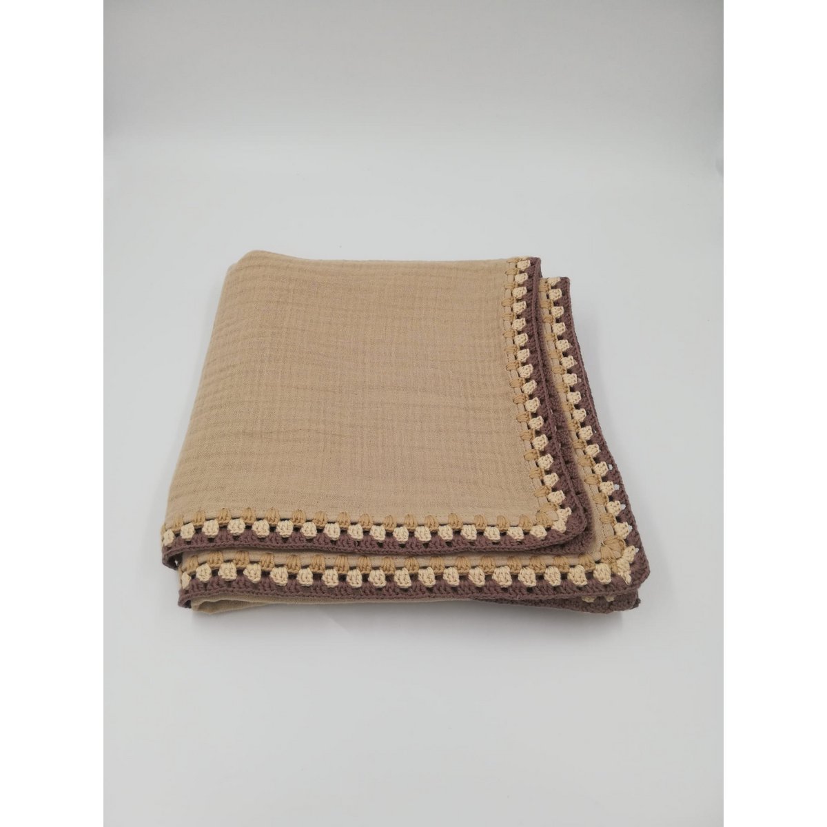 Couverture Mousseline CROCHET