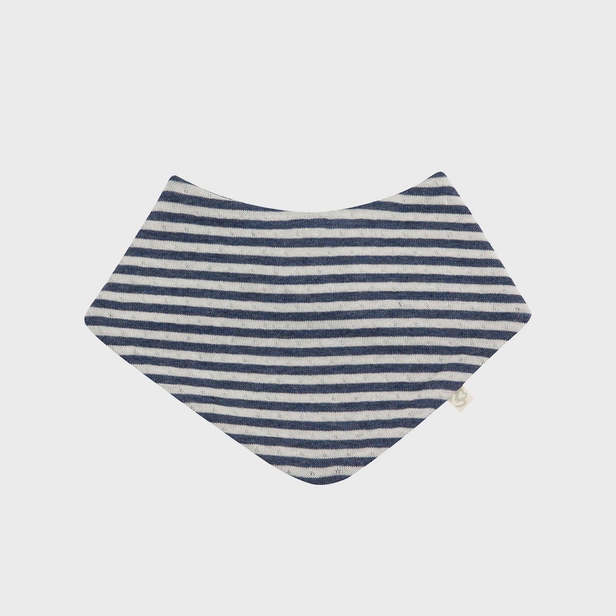 Bavoir bébé en coton bio – Indigo