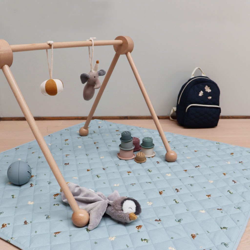 Tapis de jeu rembourré Dino