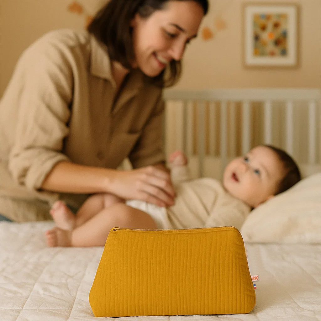 Trousse de Toilette en Coton Bio Honey