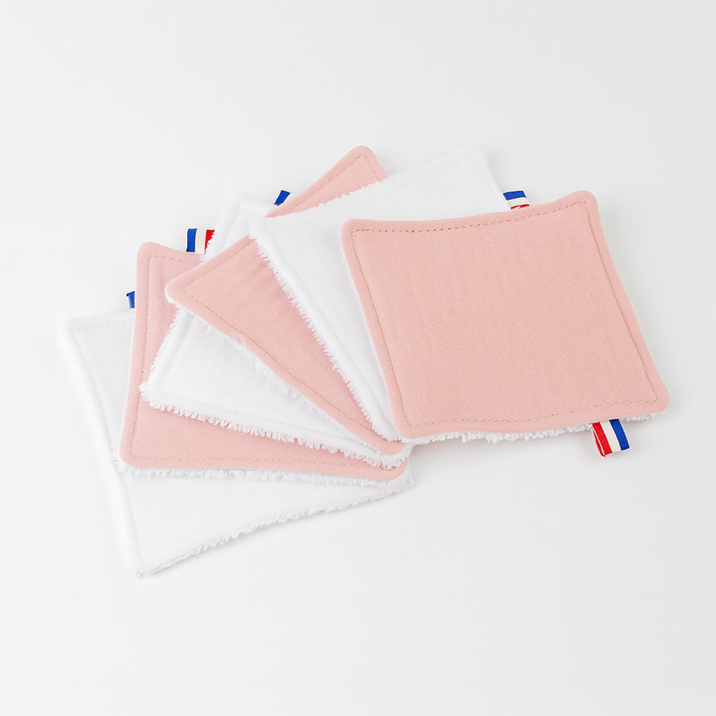 Lingettes Lavables en Coton Bio – Lot de 6