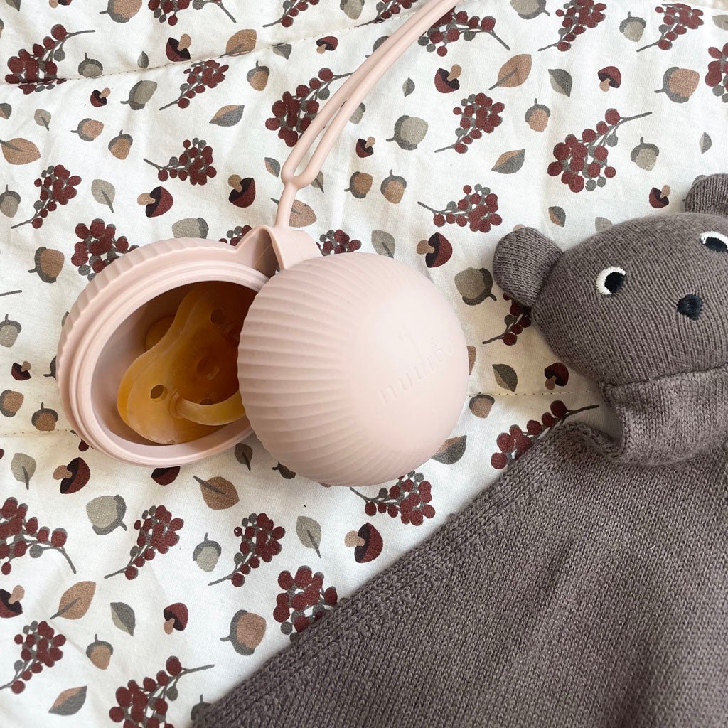 Boîte à Tétine Camille – Poussière de Rose
