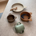 Gobelet d’Apprentissage en Silicone Aiko - Dusty Green