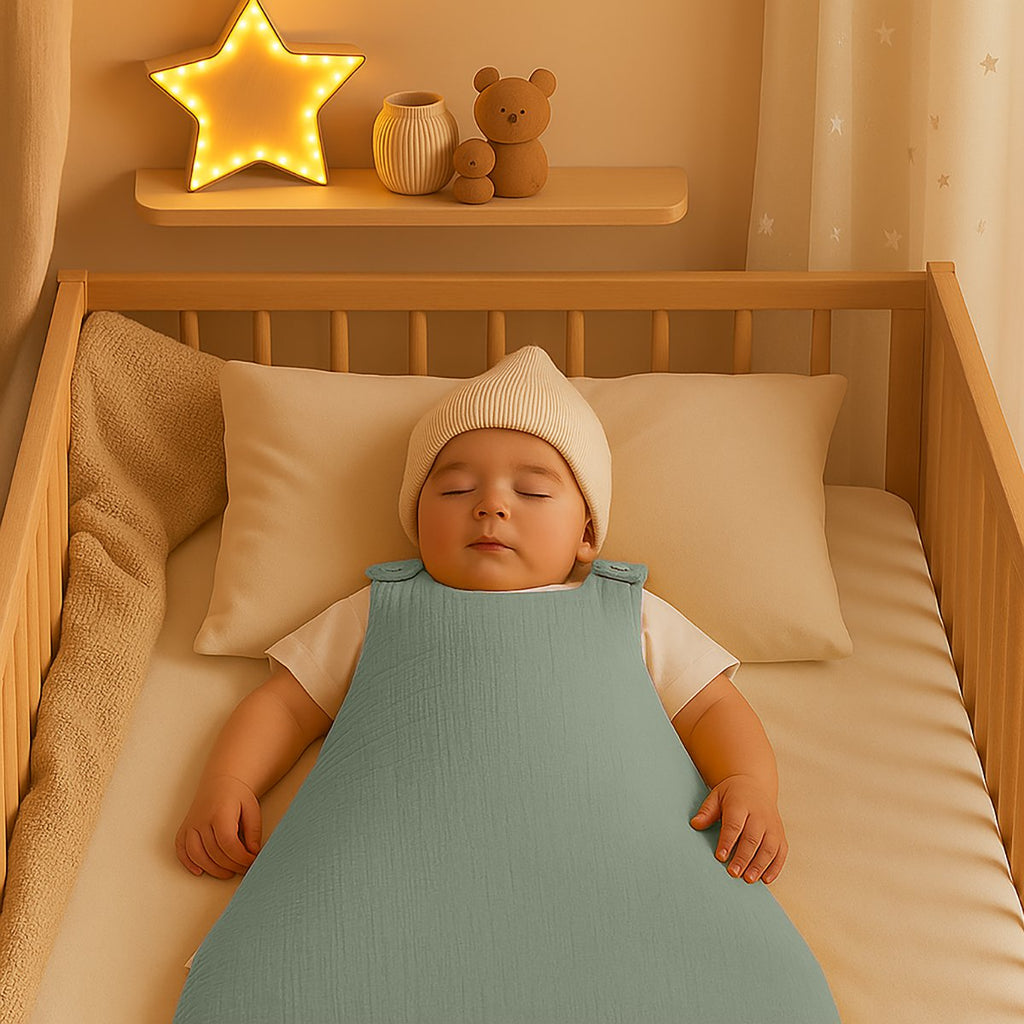 Gigoteuse Hiver en Coton Bio Vert